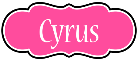 Cyrus invitation logo