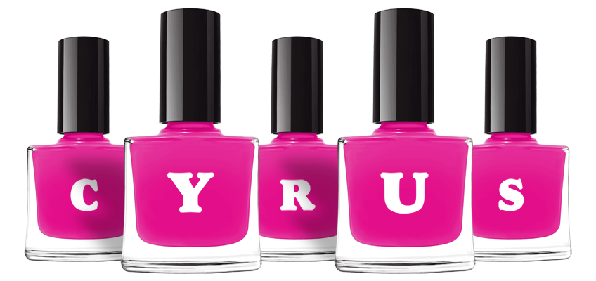Cyrus nails logo