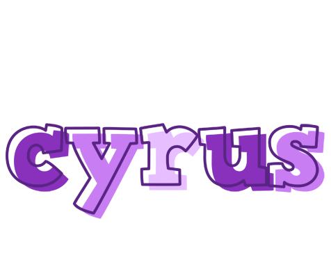 Cyrus sensual logo