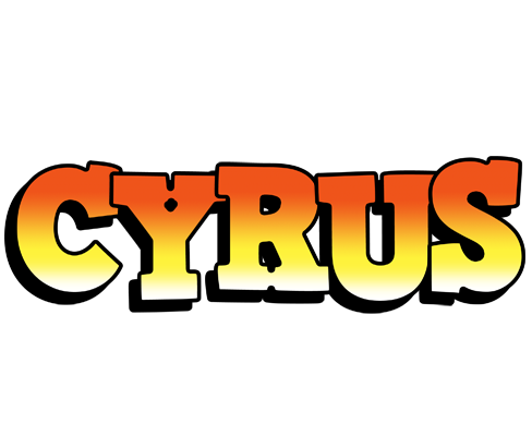 Cyrus sunset logo