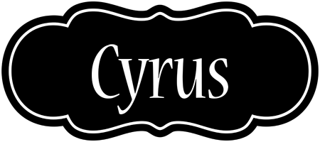 Cyrus welcome logo