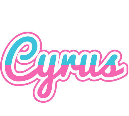 Cyrus woman logo