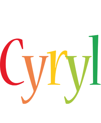 Cyryl birthday logo