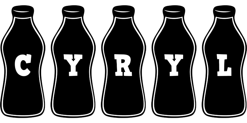 Cyryl bottle logo