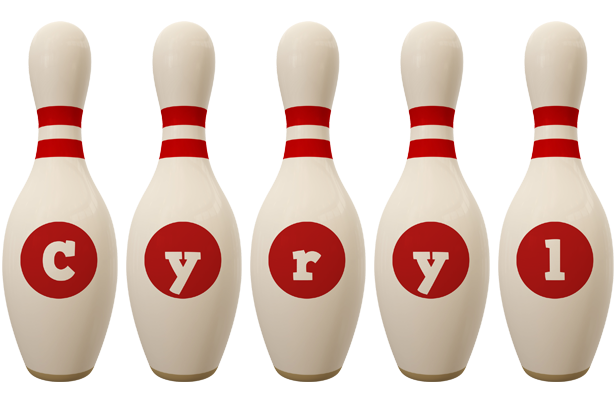 Cyryl bowling-pin logo