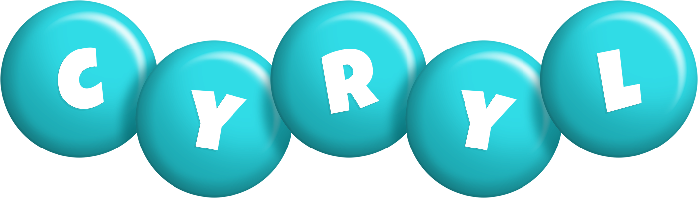Cyryl candy-azur logo