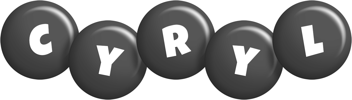 Cyryl candy-black logo