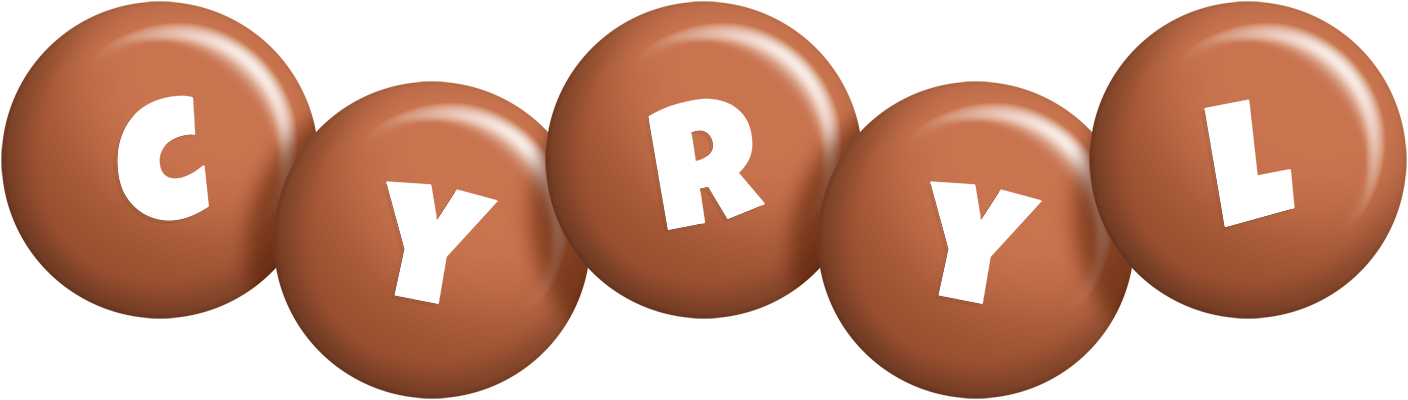 Cyryl candy-brown logo
