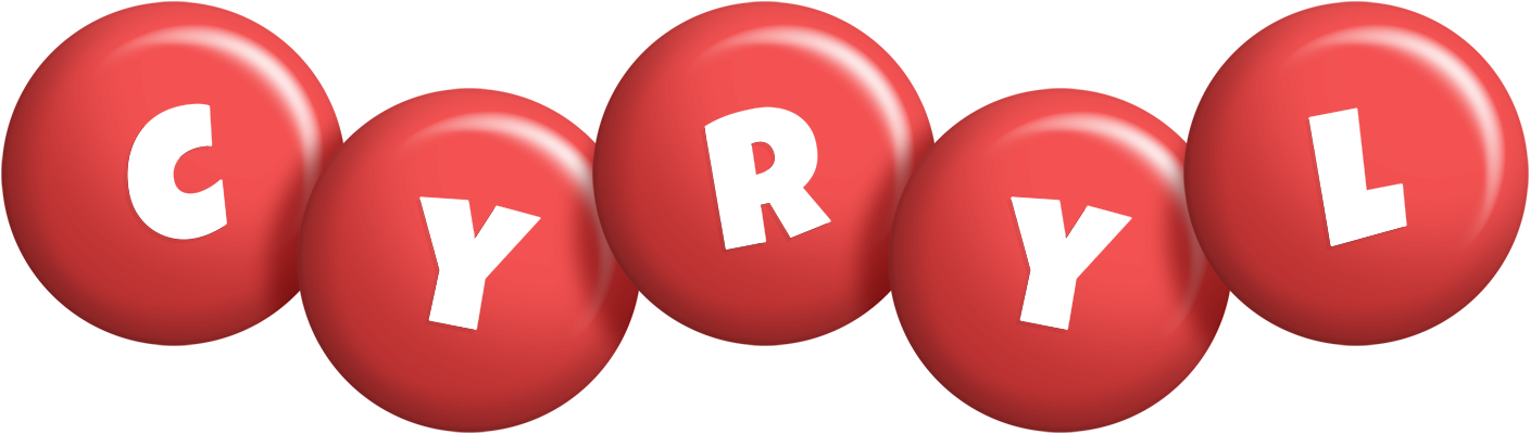 Cyryl candy-red logo