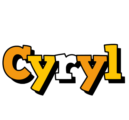 Cyryl cartoon logo