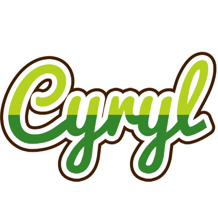 Cyryl golfing logo