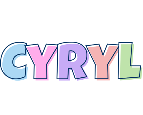 Cyryl pastel logo