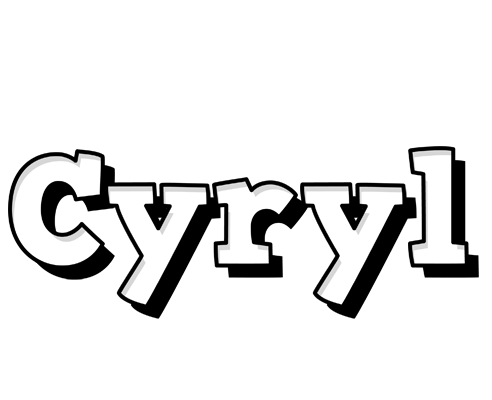 Cyryl snowing logo