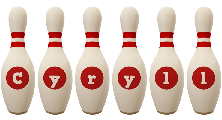 Cyryll bowling-pin logo