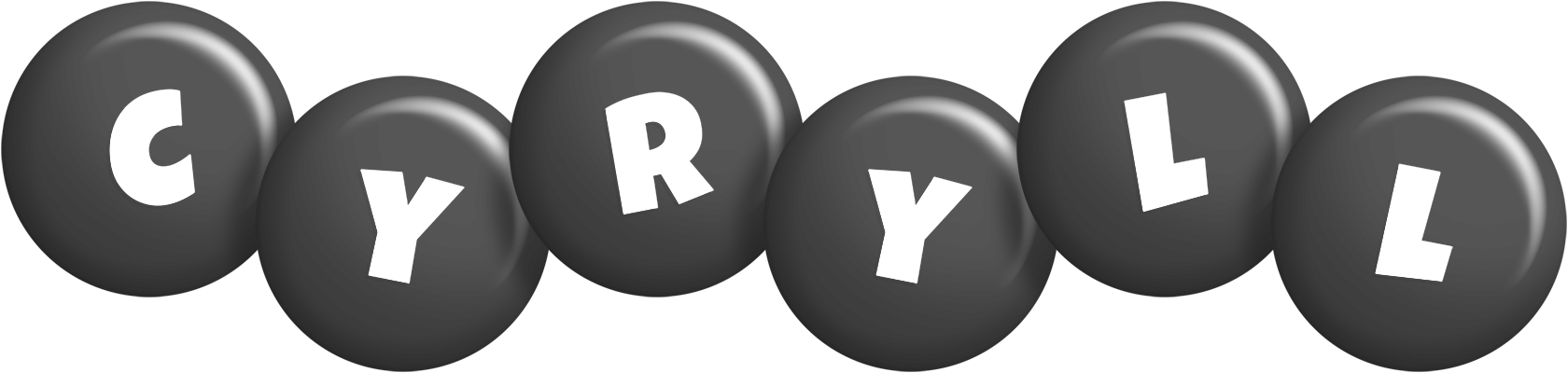 Cyryll candy-black logo