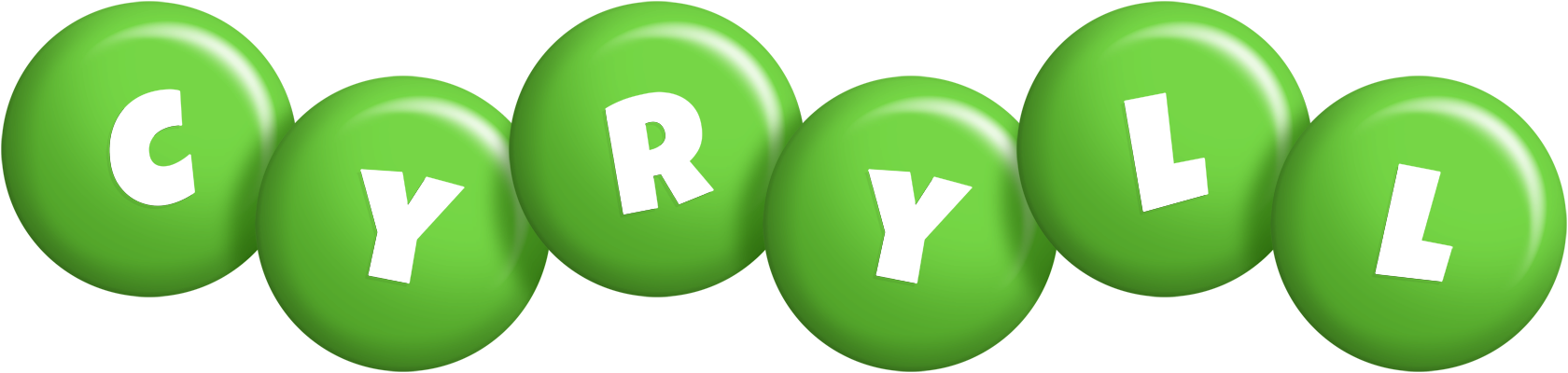 Cyryll candy-green logo
