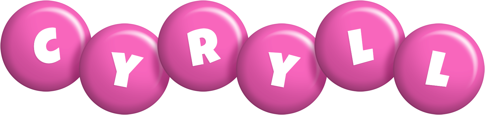 Cyryll candy-pink logo
