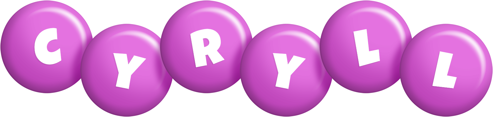Cyryll candy-purple logo