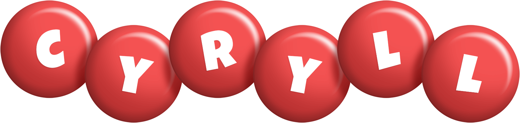 Cyryll candy-red logo