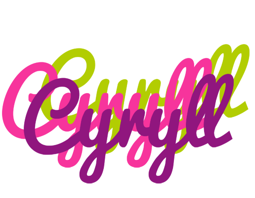 Cyryll flowers logo
