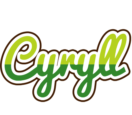Cyryll golfing logo