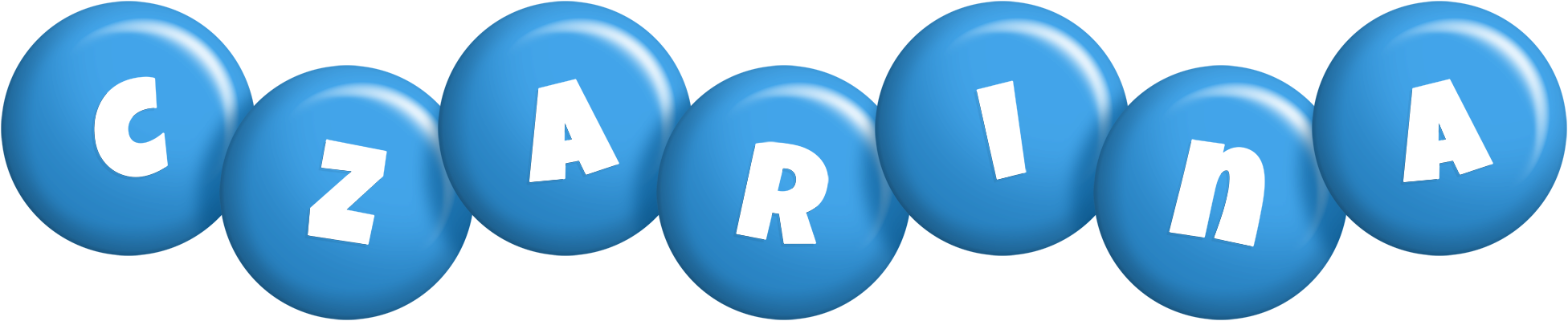 Czarina candy-blue logo