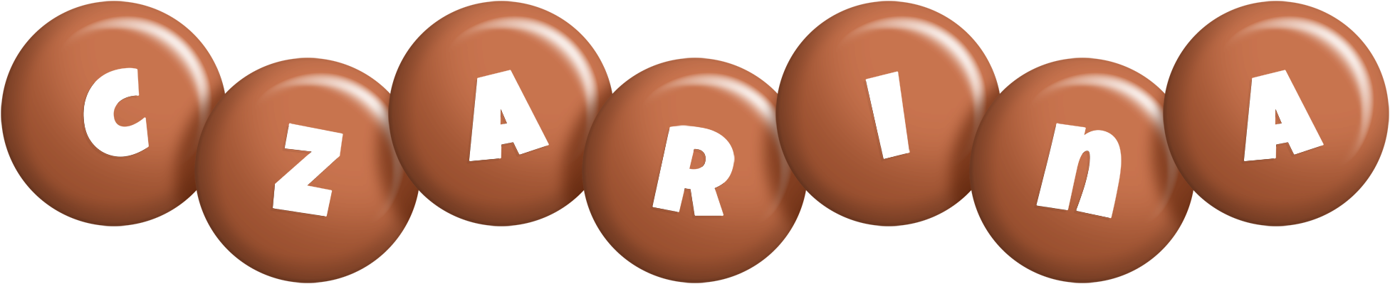 Czarina candy-brown logo