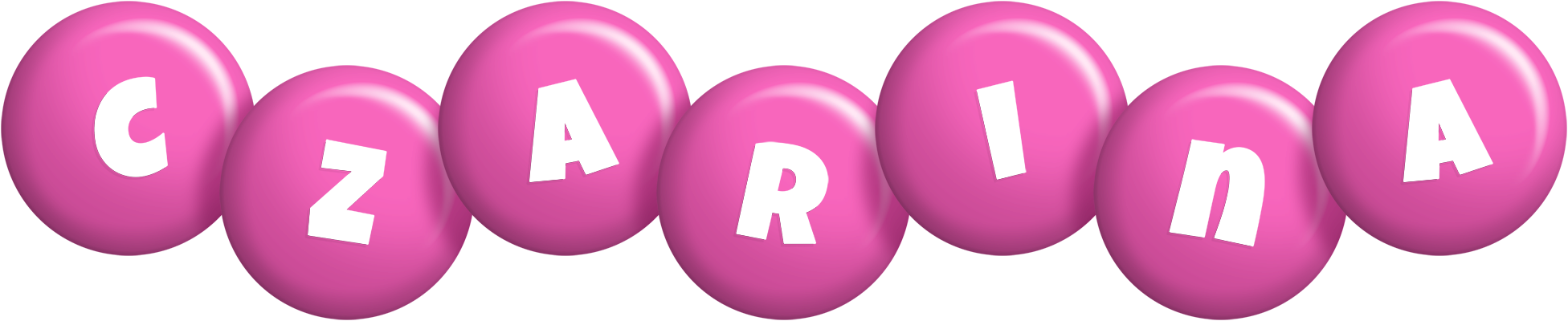 Czarina candy-pink logo