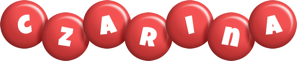 Czarina candy-red logo