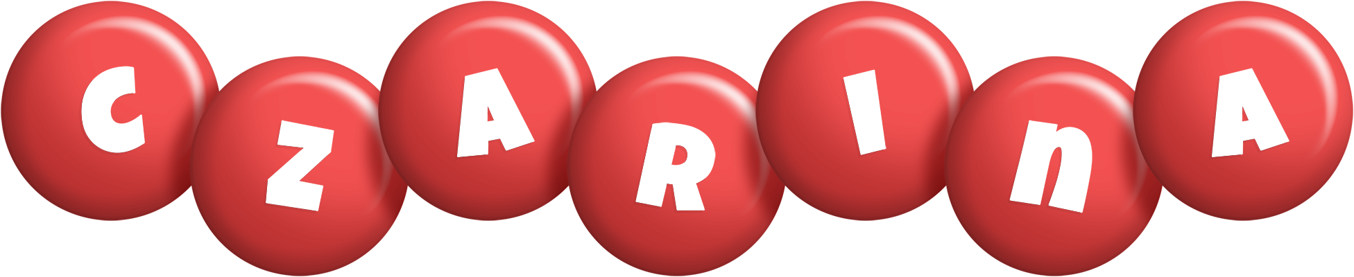 Czarina candy-red logo