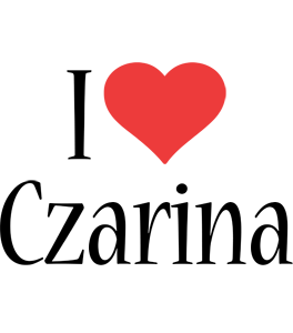 Czarina i-love logo