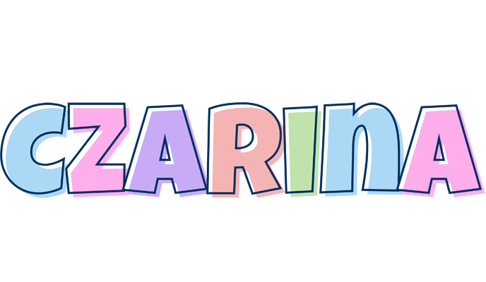 Czarina pastel logo