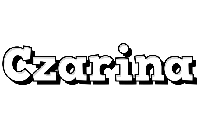 Czarina snowing logo