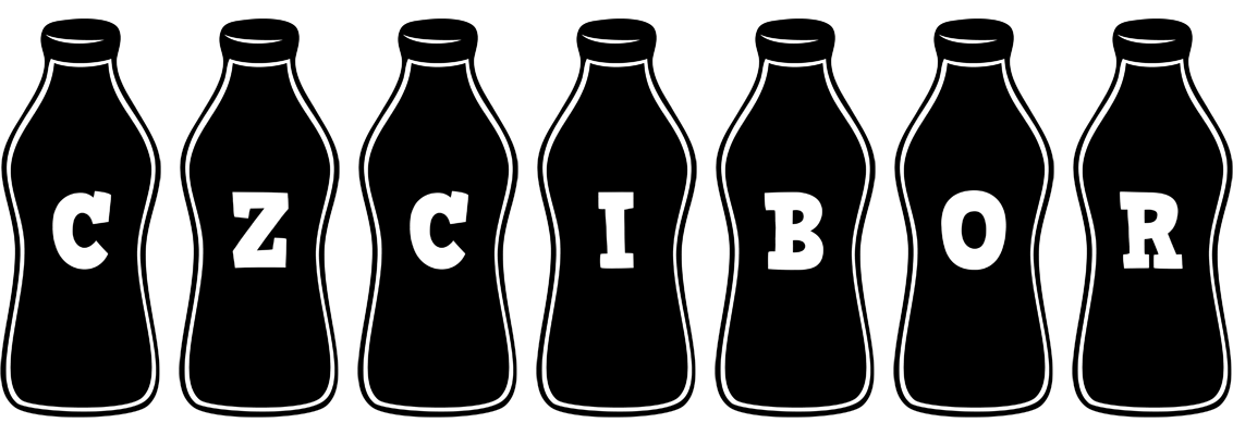 Czcibor bottle logo