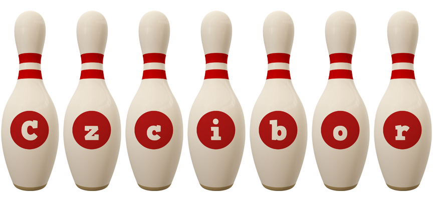 Czcibor bowling-pin logo