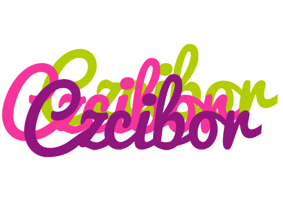 Czcibor flowers logo