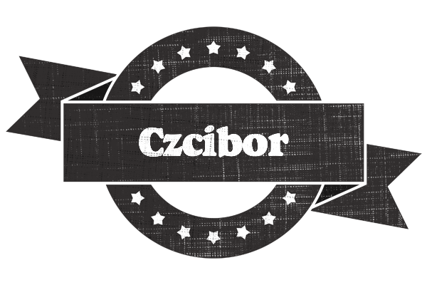 Czcibor grunge logo