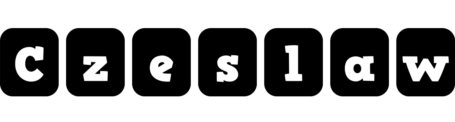 Czeslaw box logo