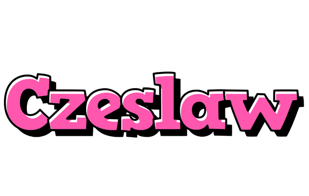 Czeslaw girlish logo