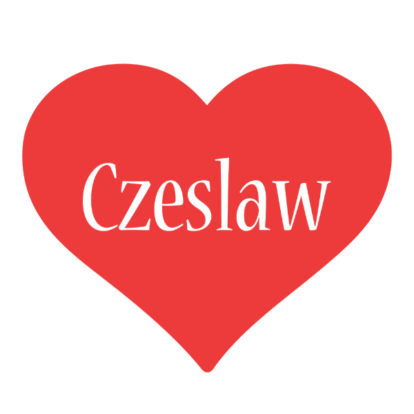 Czeslaw love logo