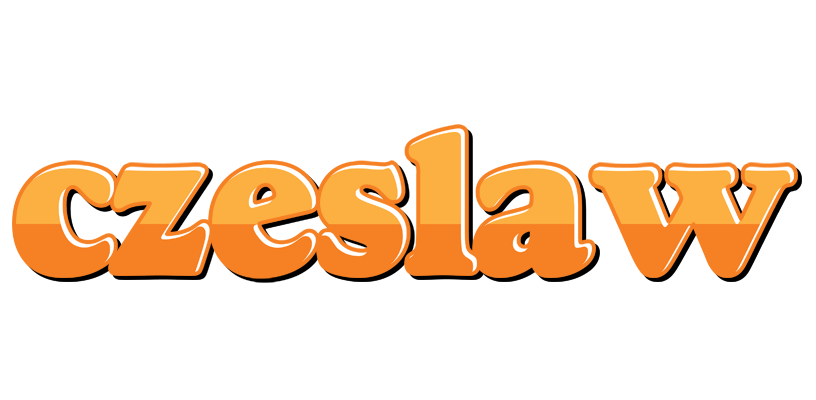 Czeslaw orange logo