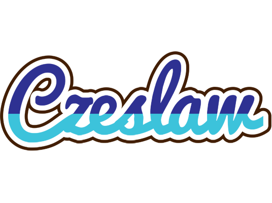 Czeslaw raining logo