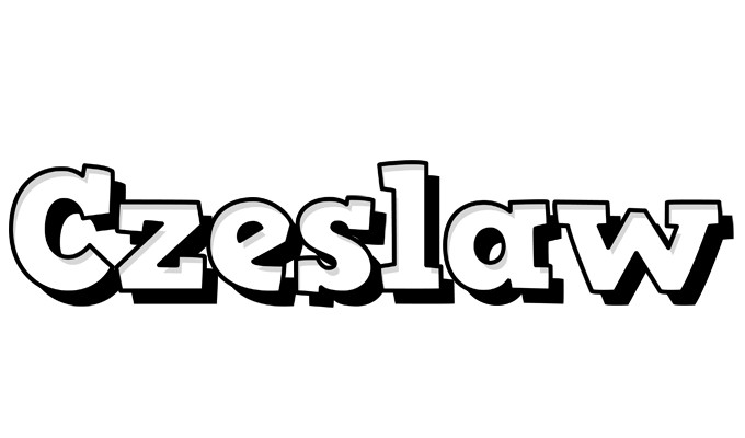 Czeslaw snowing logo