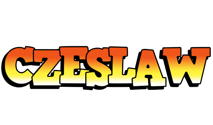Czeslaw sunset logo