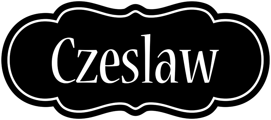 Czeslaw welcome logo