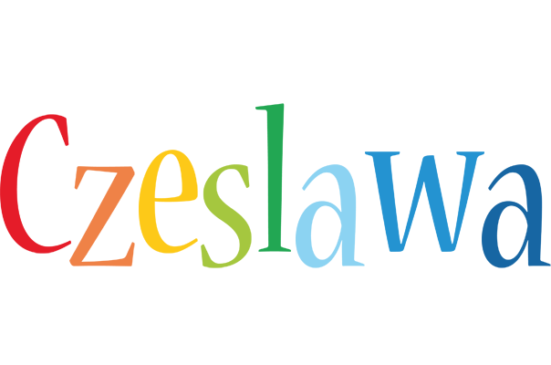 Czeslawa birthday logo