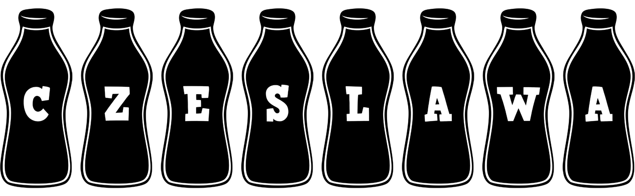 Czeslawa bottle logo