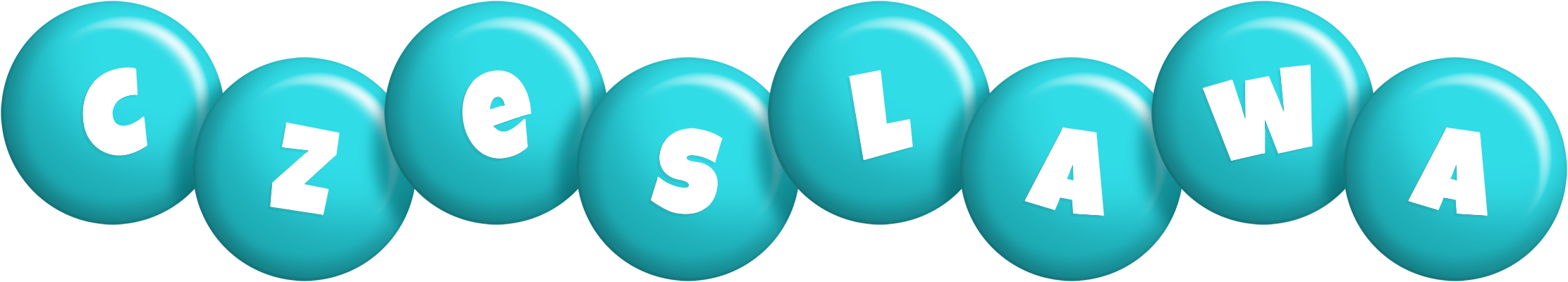 Czeslawa candy-azur logo