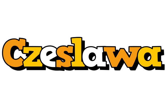Czeslawa cartoon logo