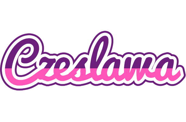 Czeslawa cheerful logo